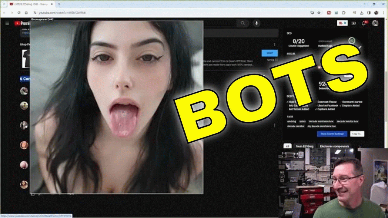 eevBLAB 117 - The Youtube Porn Bot Comment Problem