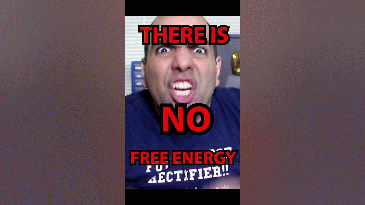 Free Energy is REAL... #funny #fake #electronics