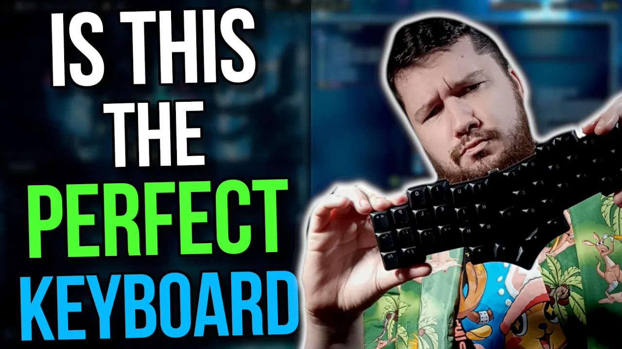 I Tried A Weird Ergonomic Keyboard