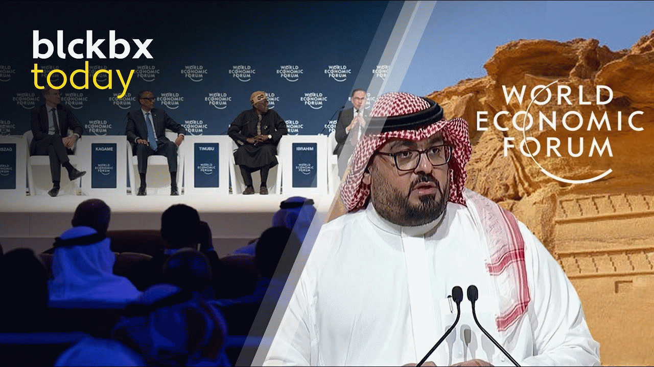 Blckbx today special | WEF Saudi-Arabië over: geopolitiek, klimaat en wereldwijde samenwerking