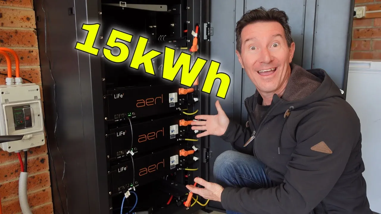 EEVblog 1634 - 15kWh AERL LFP Home Storage Battery Install!