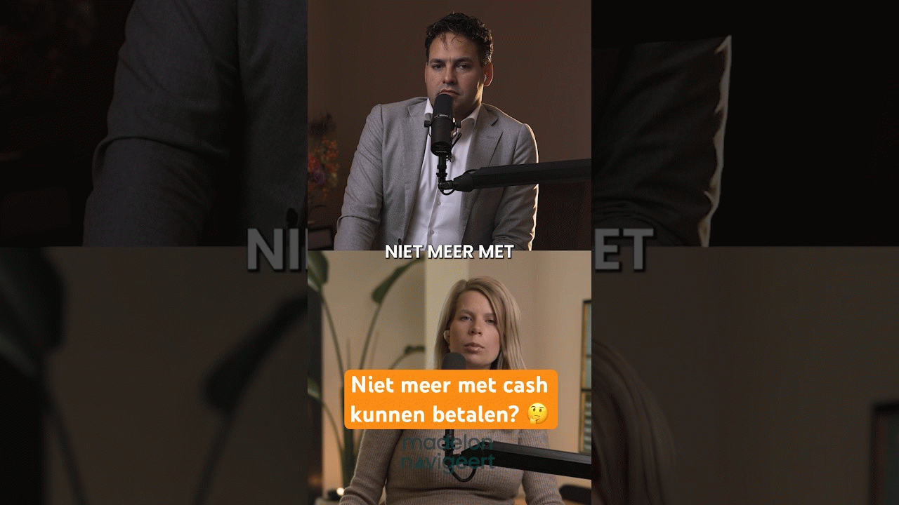 💶In Nederland kun je tegenwoordig niet overal meer met cash geld betalen🤔