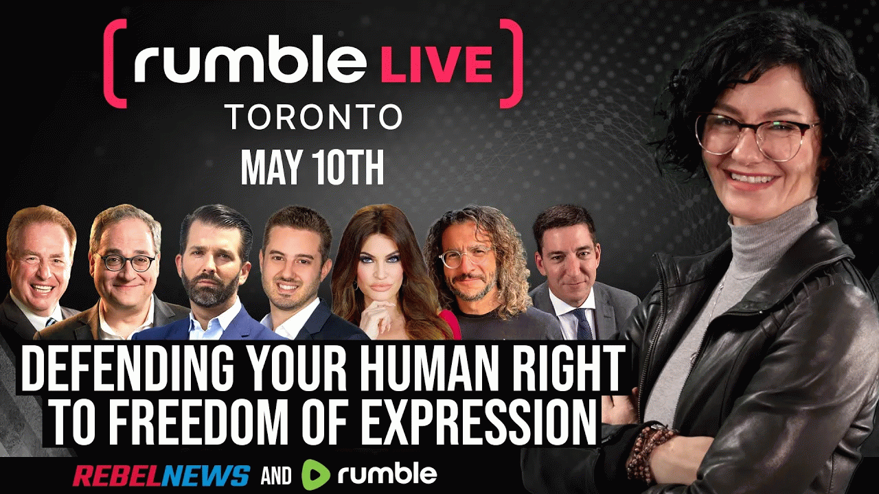 Don't miss out! Donald Trump Jr. is coming to Rumble LIVE in Toronto May 10