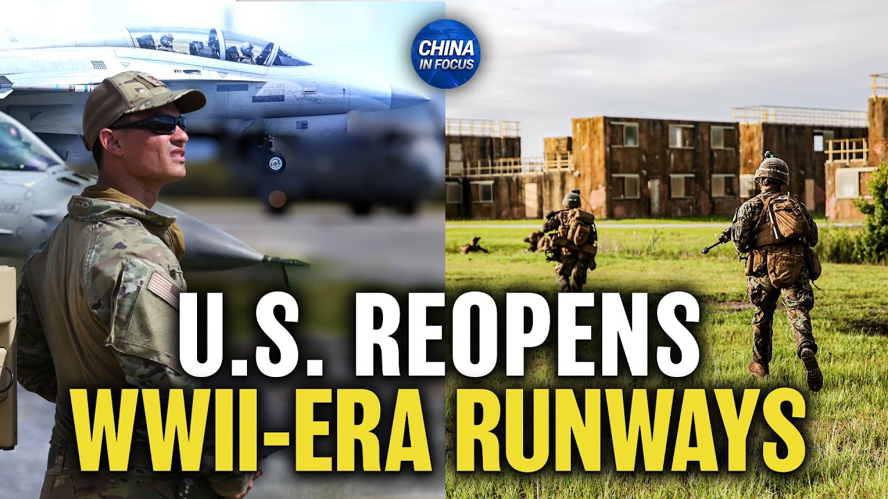 US Revives WWII Airfields to Counter China; New US Investment Ban Targets Chinese AI | Trailer