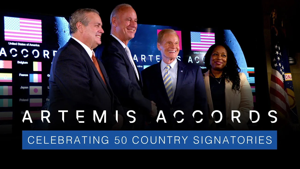 Artemis Accords: Celebrating 50 Country Signatories