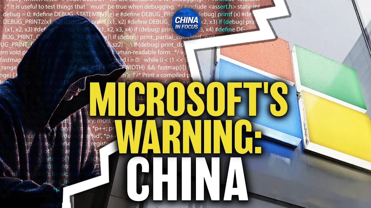 Microsoft Sends Alarm on China Threats; Taiwan Detects 153 Chinese Warplanes | Trailer