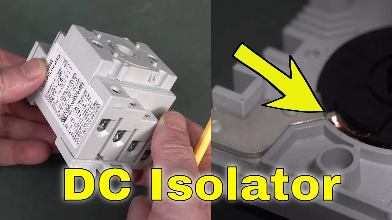 EEVblog 1641 - How DC Solar Isolators Work (TEARDOWN)