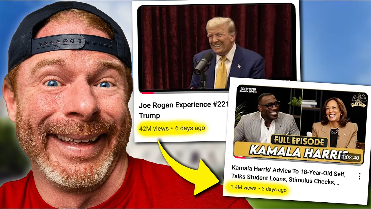 Trump Podcasts CRUSH Kamala’s Viewership! LOL