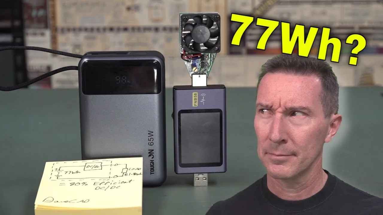 EEVblog 1648 - Input vs Output Referred Battery Bank Capacity EXPLAINED