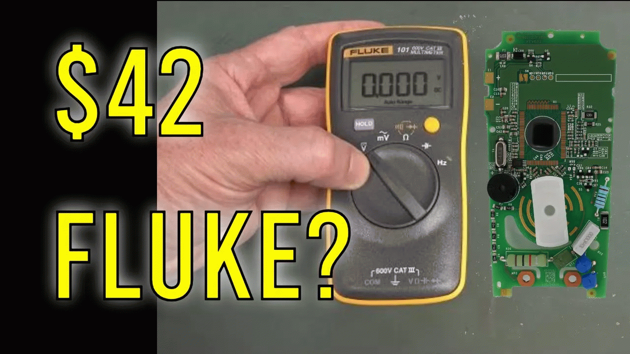 EEVblog 1574 - REVIEW: Is the $42 Fluke 101 Multimeter Any Good?