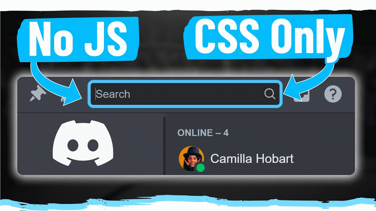 Discord Made The Coolest CSS Only Input Animation