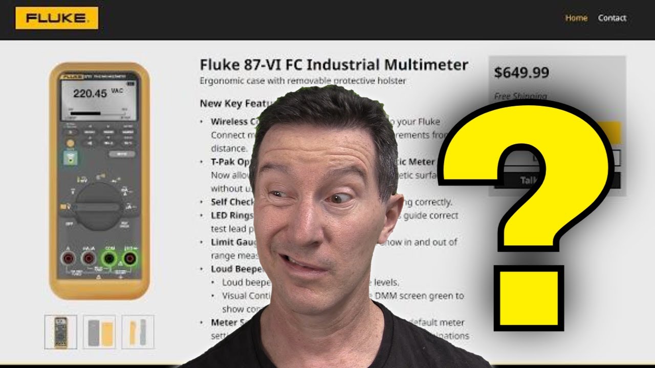 eevBLAB 121 - NEW Fluke 87VI Multimeter! MAYBE?