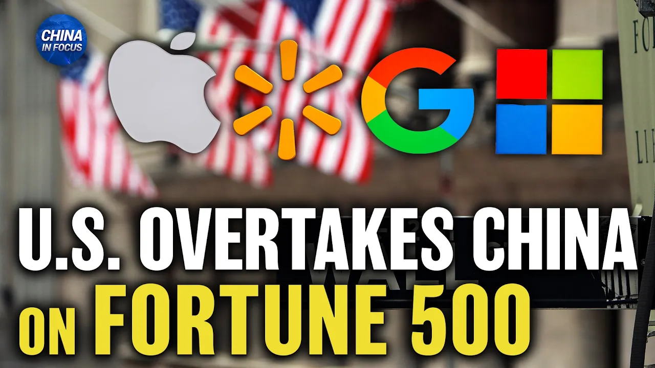 US Overtakes China on Fortune 500; TikTok Cuts Jobs for AI | Trailer | China in Focus