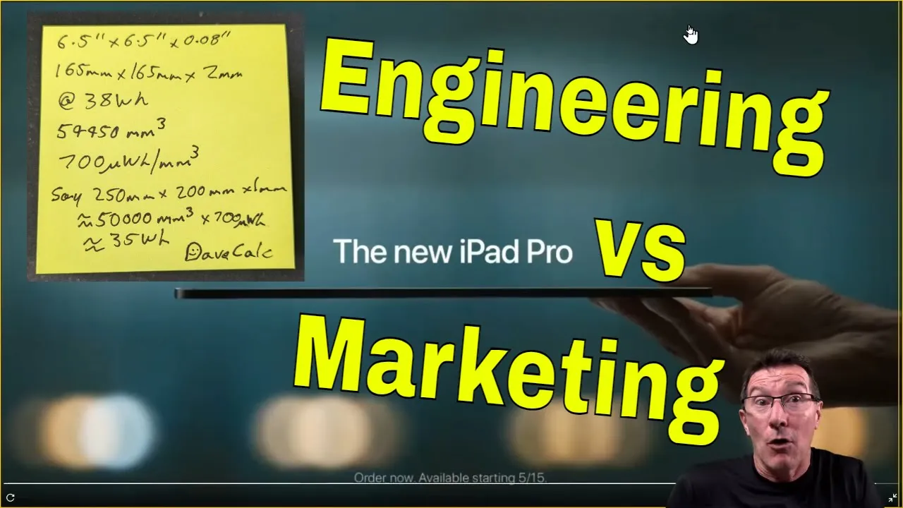 eevBLAB 118 - NEW Apple iPad Pro: Volumetric Engineering vs Marketing