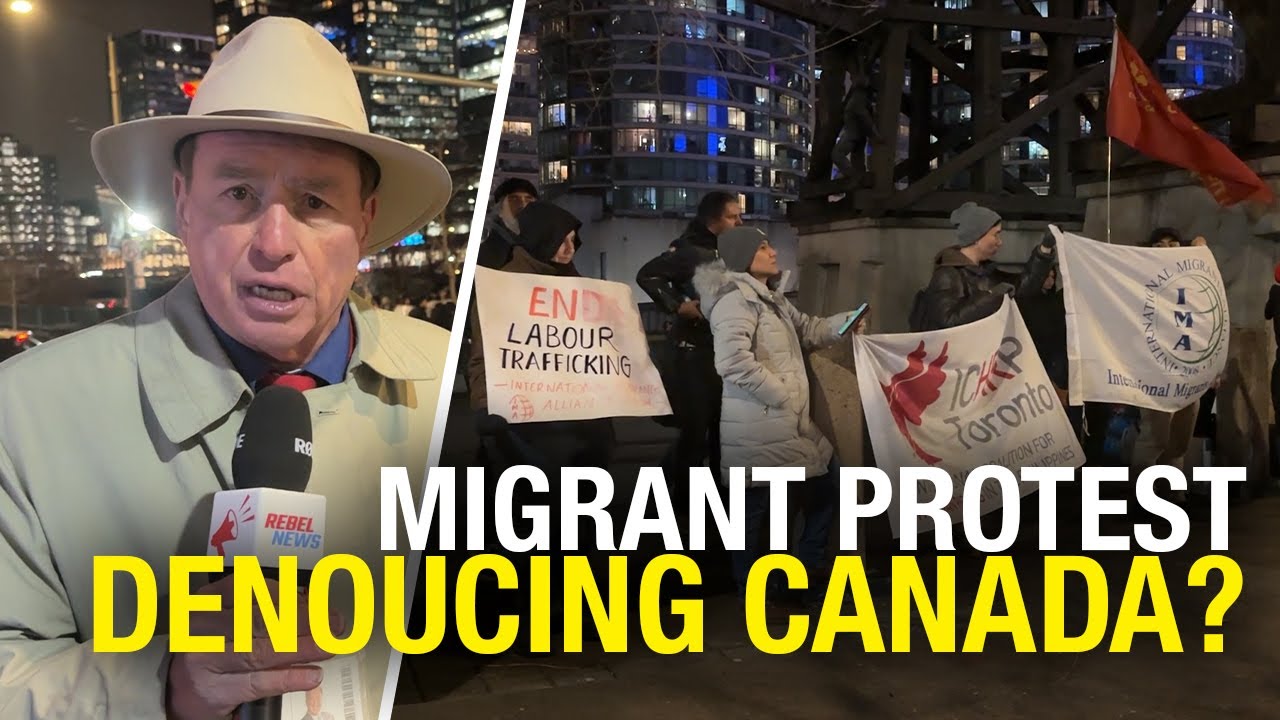 Illegal aliens gather in Toronto to denounce Canada – while demanding full citizenship and benefits!