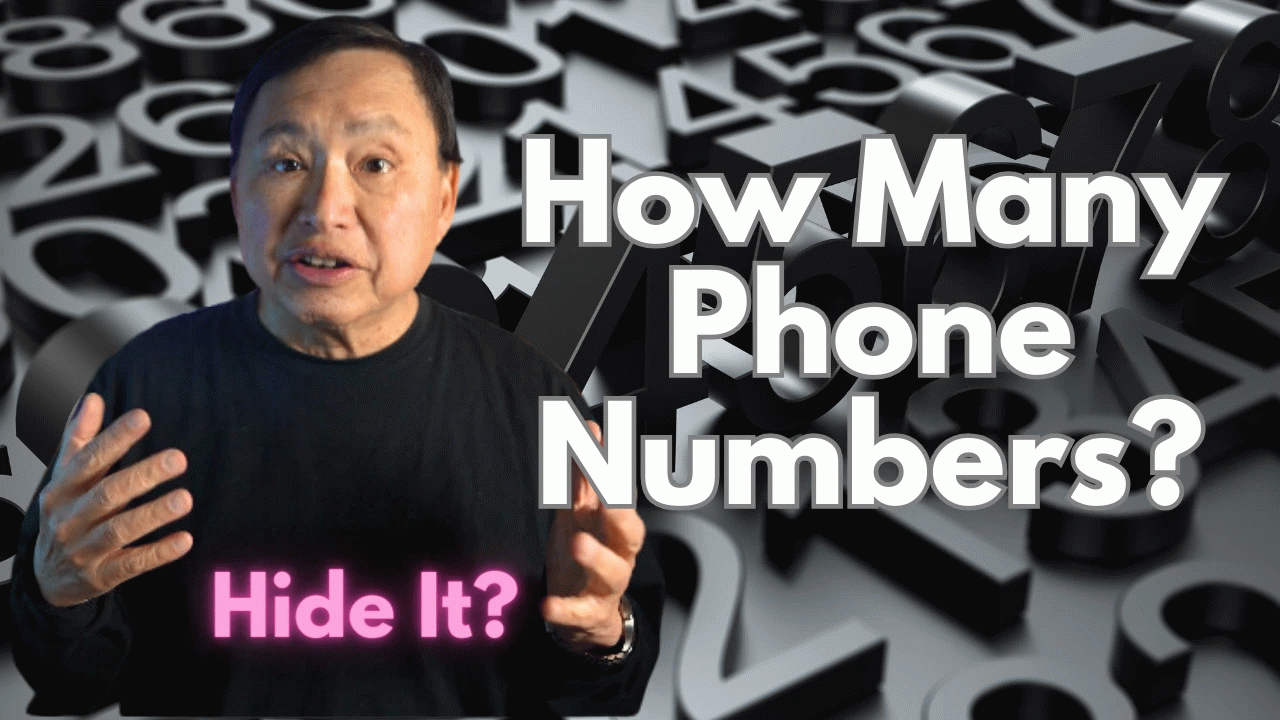 Should You Hide Your Phone Numbers?