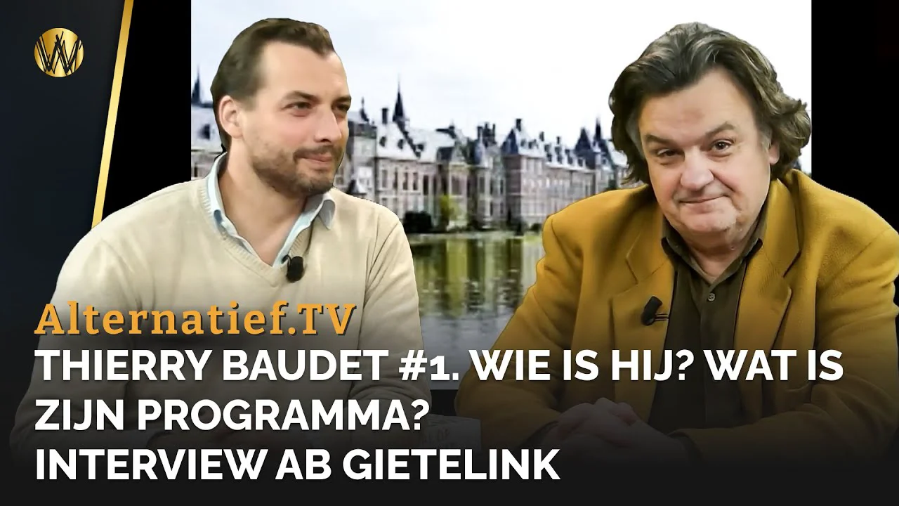 Thierry Baudet #1. Wie is hij? Wat is zijn programma? Interview Ab Gietelink